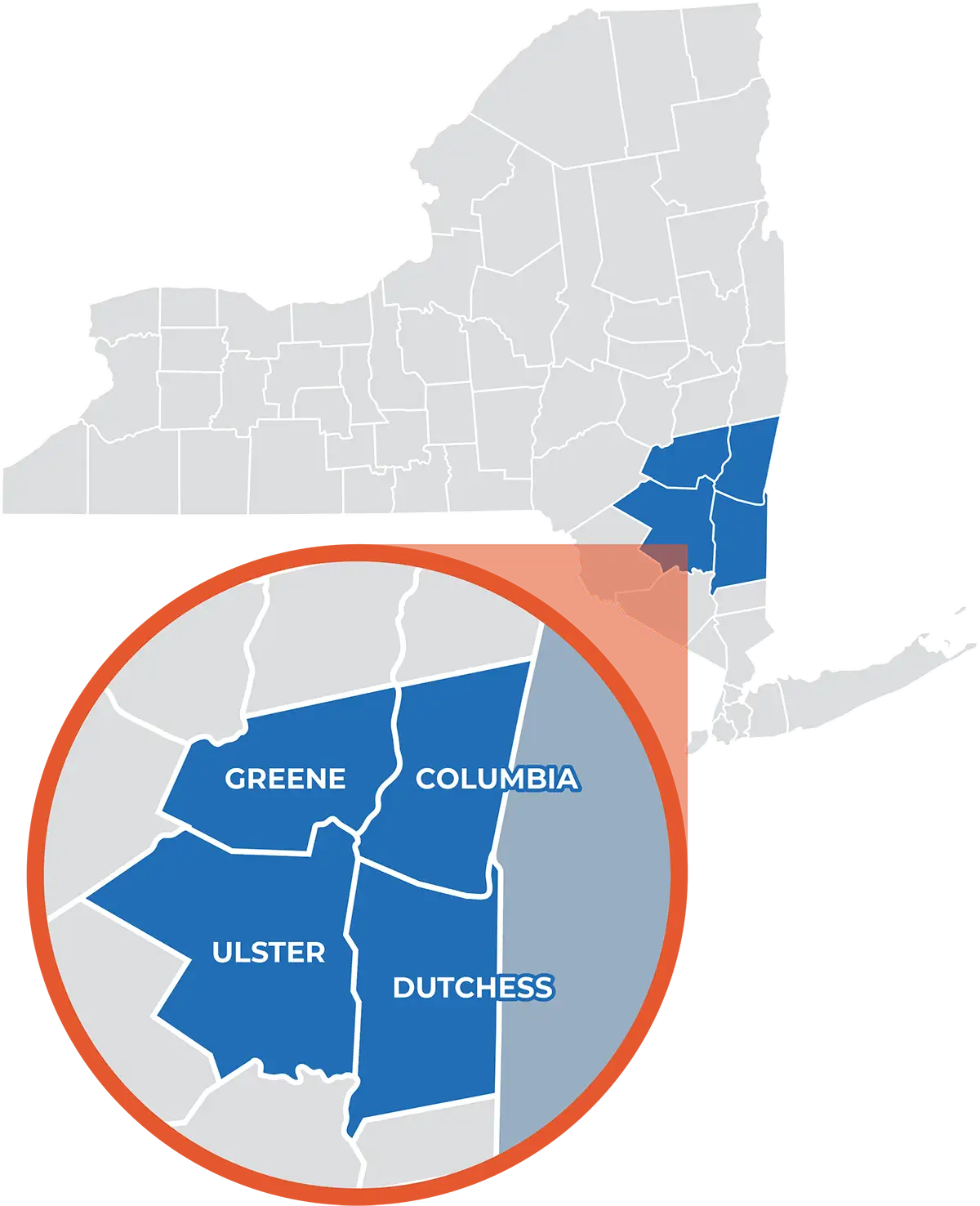 Jaffer Electric, Inc. Service Area Map